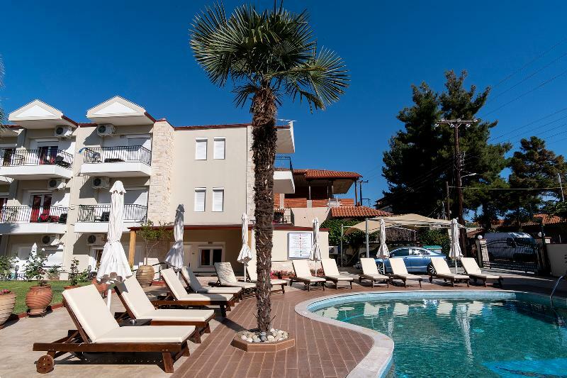 Hotel Olympia Pefkochori Exterior photo